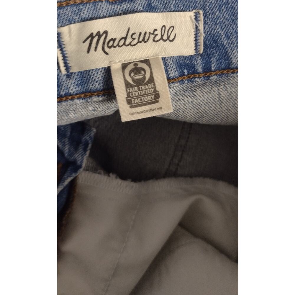 Madewell The Perfect Vintage Wide Leg Jean Denim Blue Women’s Size 33 P - Picture 10 of 16